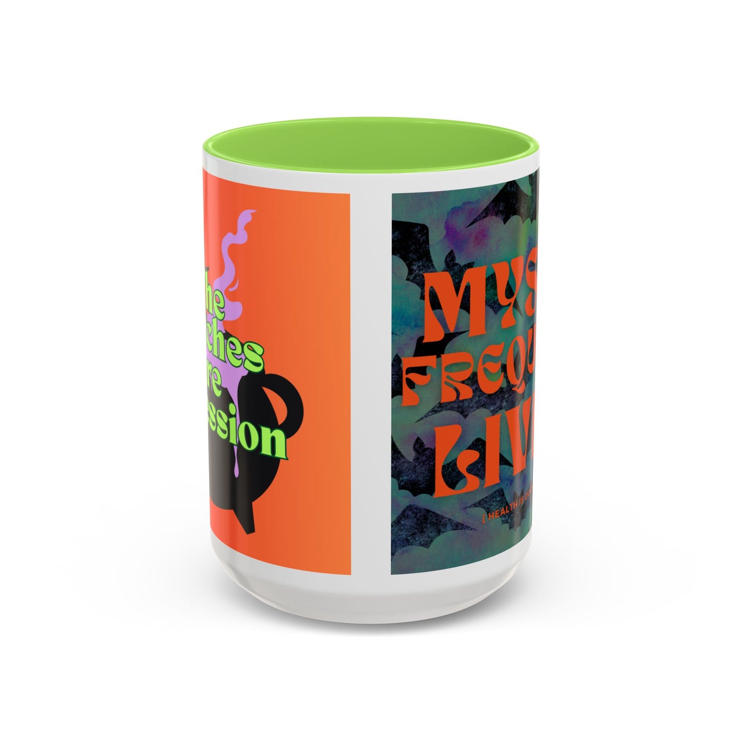 the witches are in session halloween mug