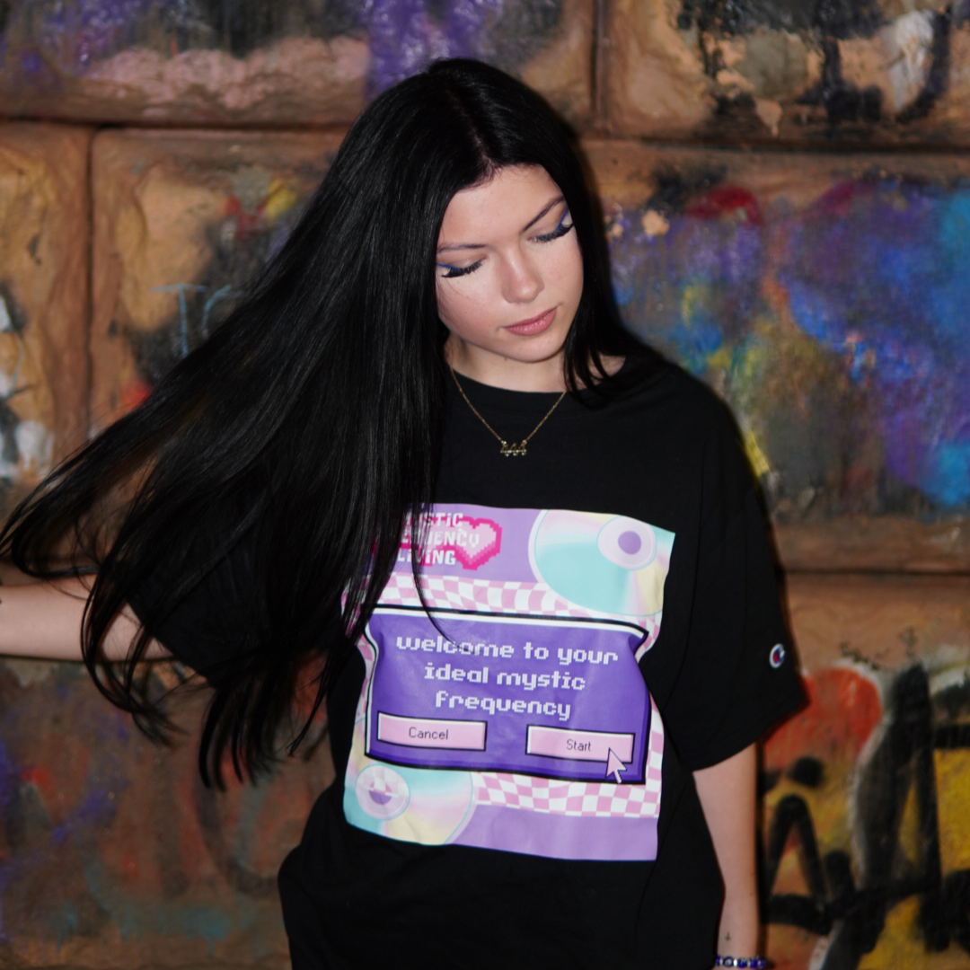 mystic url t-shirt