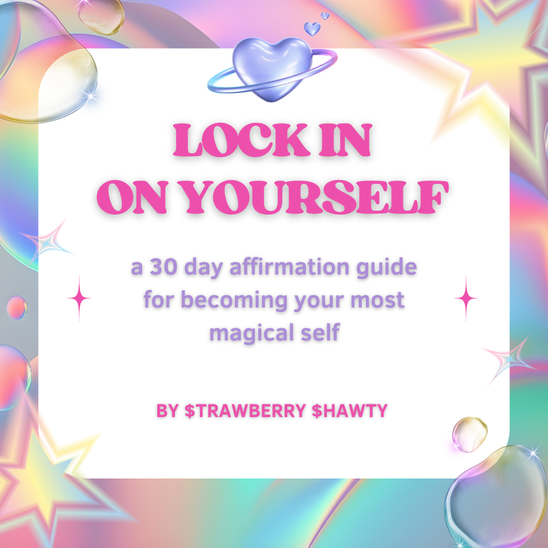 lock in on yourself: a 30 day affirmation guide