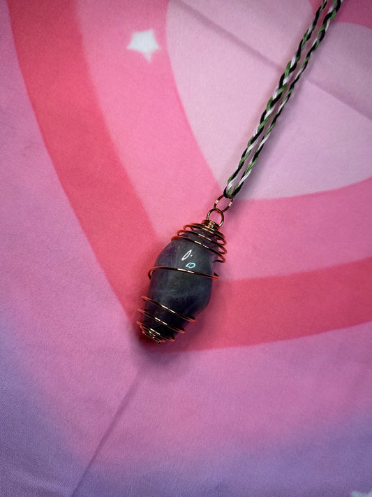 amethyst frequency chain